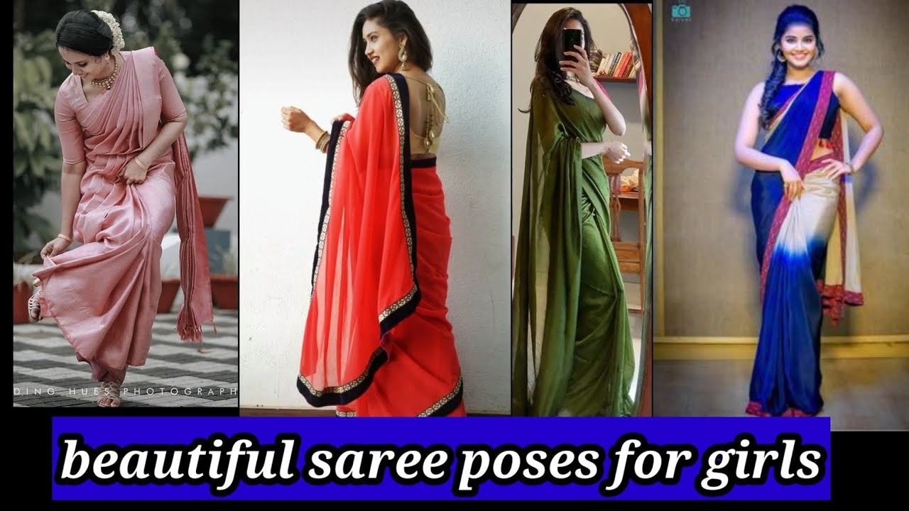 Saree Poses: Embracing Elegance and Grace in Traditional Drapes 