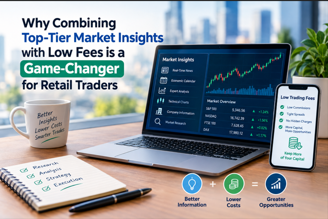 Why Combining Top-Tier Market Insights with Low Fees is a Game-Changer for Retail  Traders